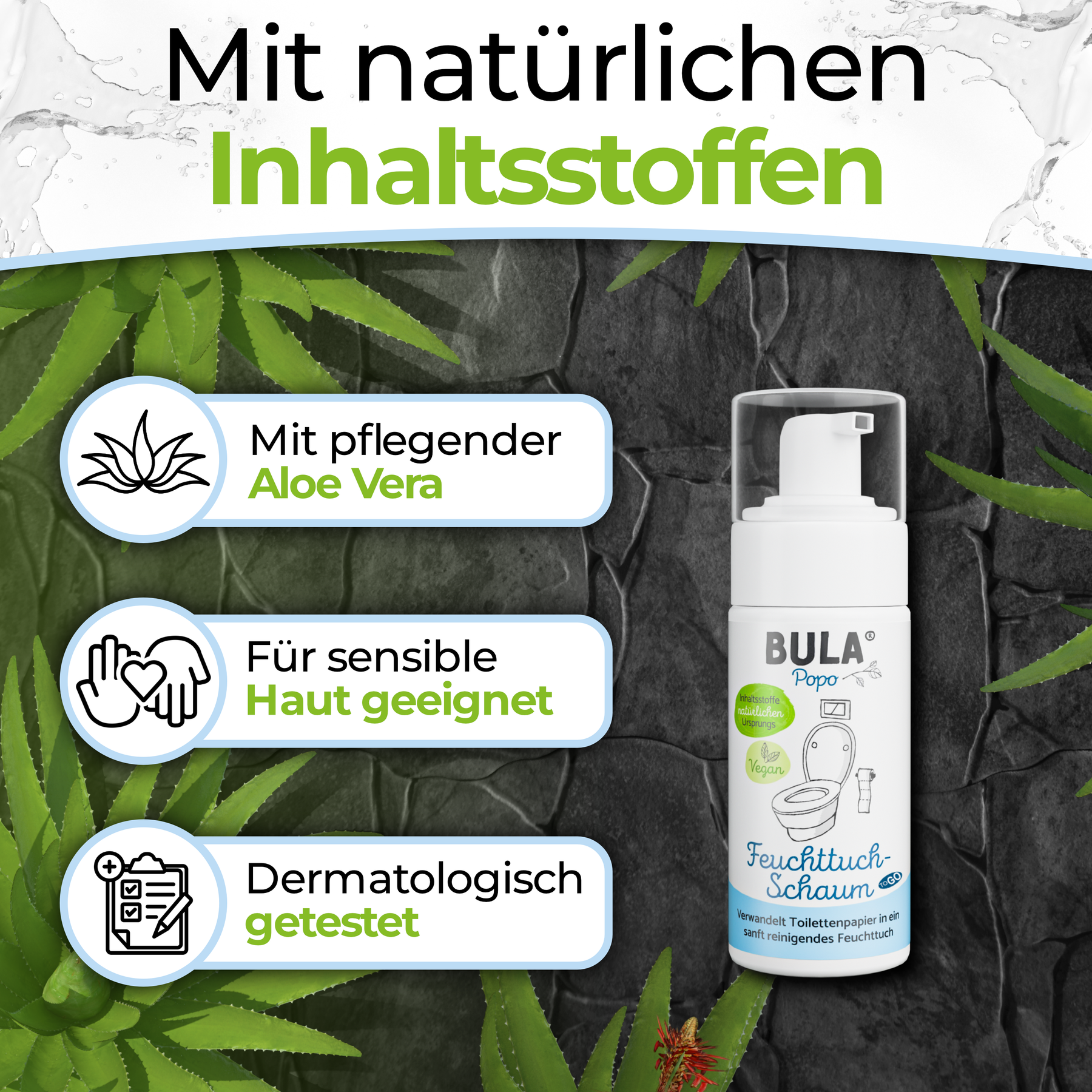 BULA Popo Schaum "to-go" 50 ml