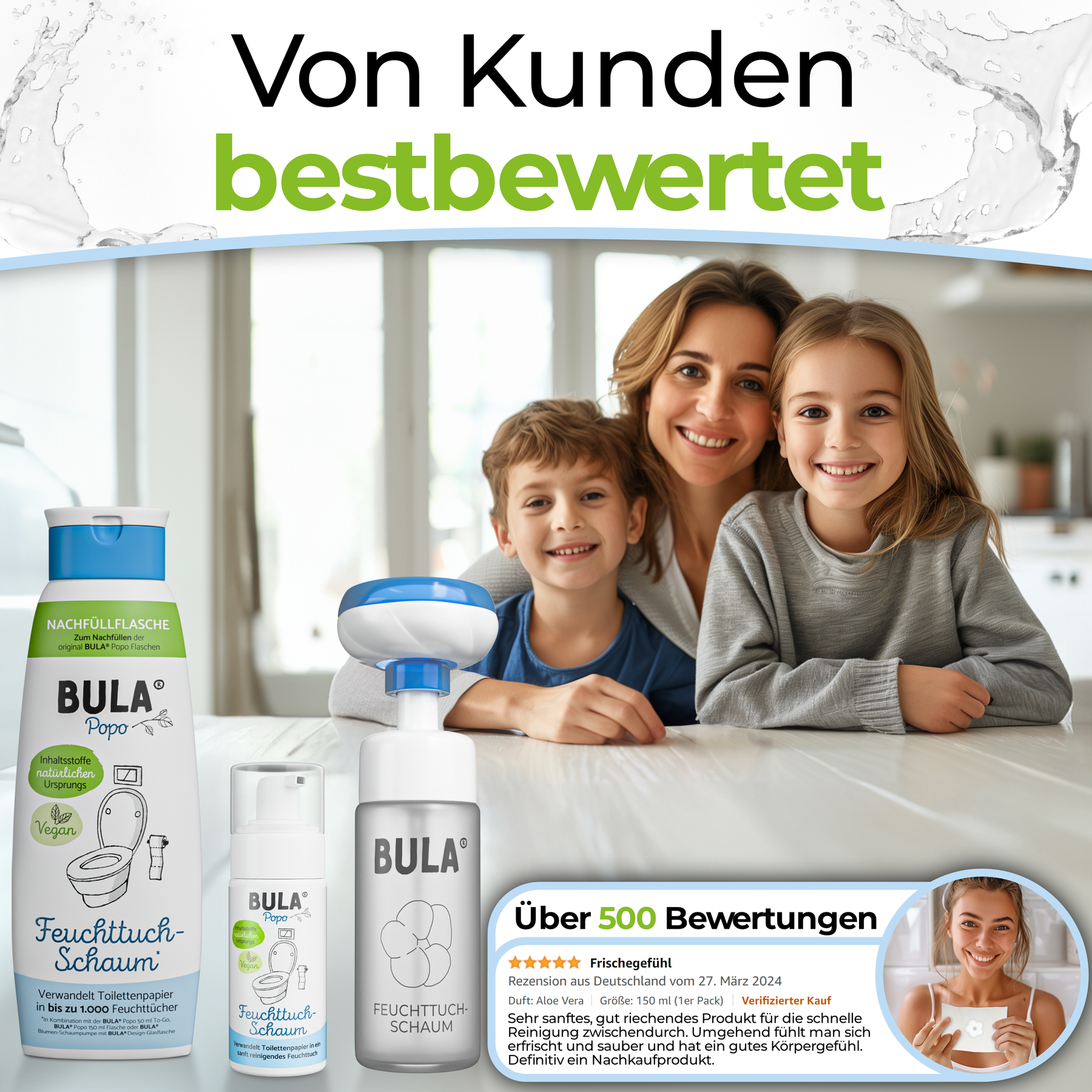 BULA Popo Öko Glas Family Bundle