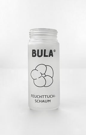 BULA Popo satinierte 150 ml Design-Glasflasche (ohne Füllung)