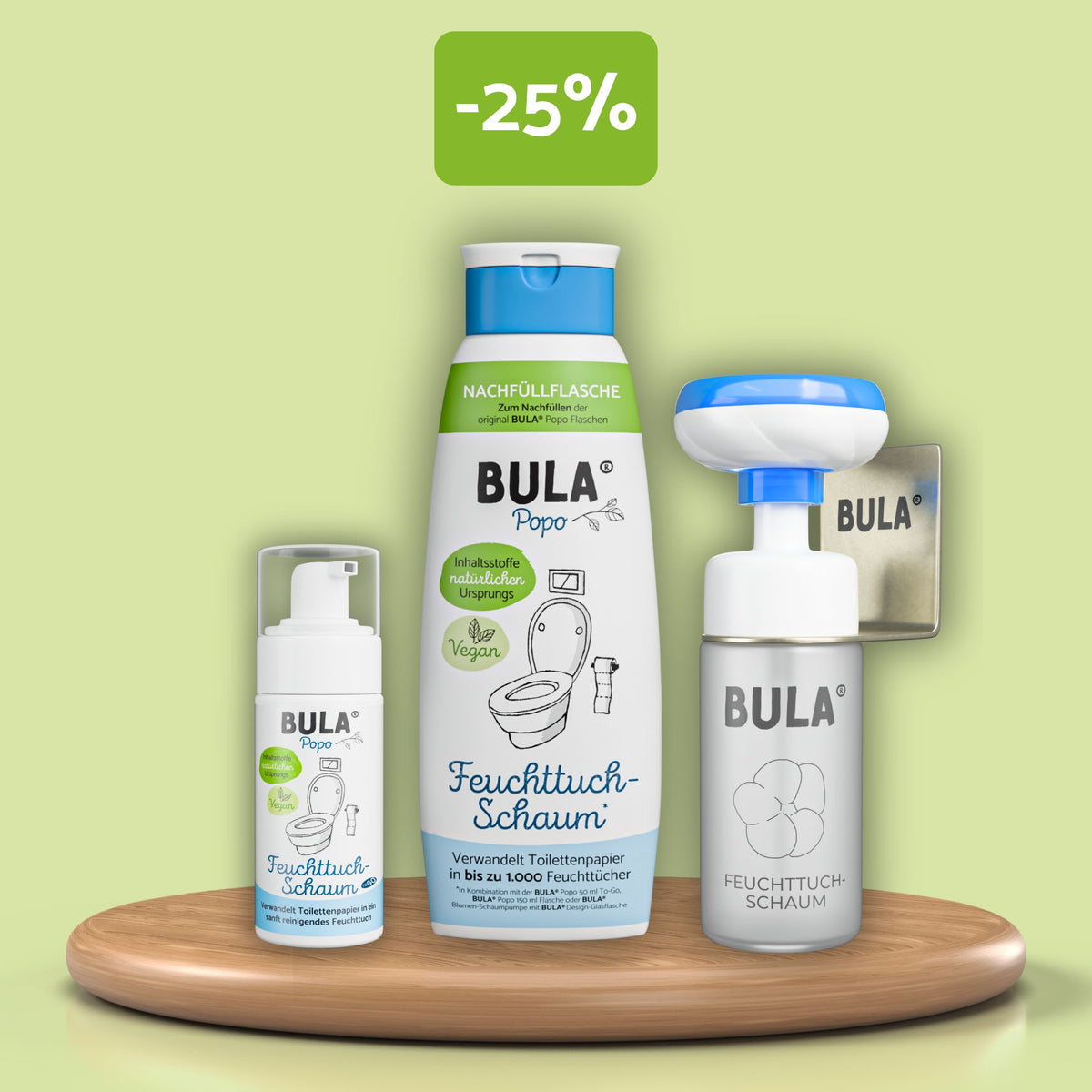 BULA Popo Öko Glas Family Bundle