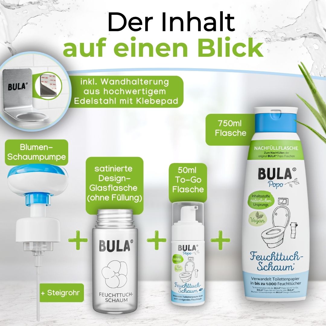 BULA Popo Öko Glas Family Bundle